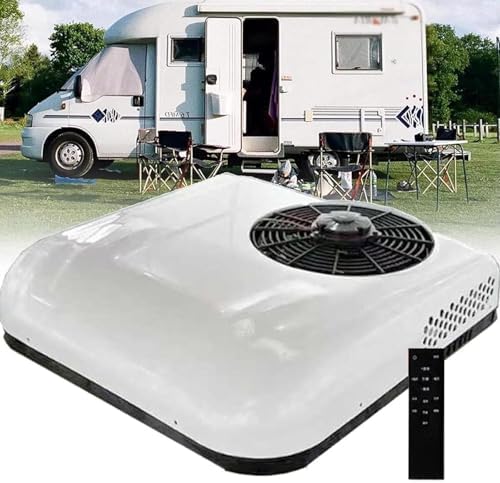 12V 24V RV Air Conditioner - Rooftop AC Unit for Trucks, Tractors, RVs, Construction Vehicles, Excavators & Cranes - Efficient Cooling for Vans, RedCool 24V