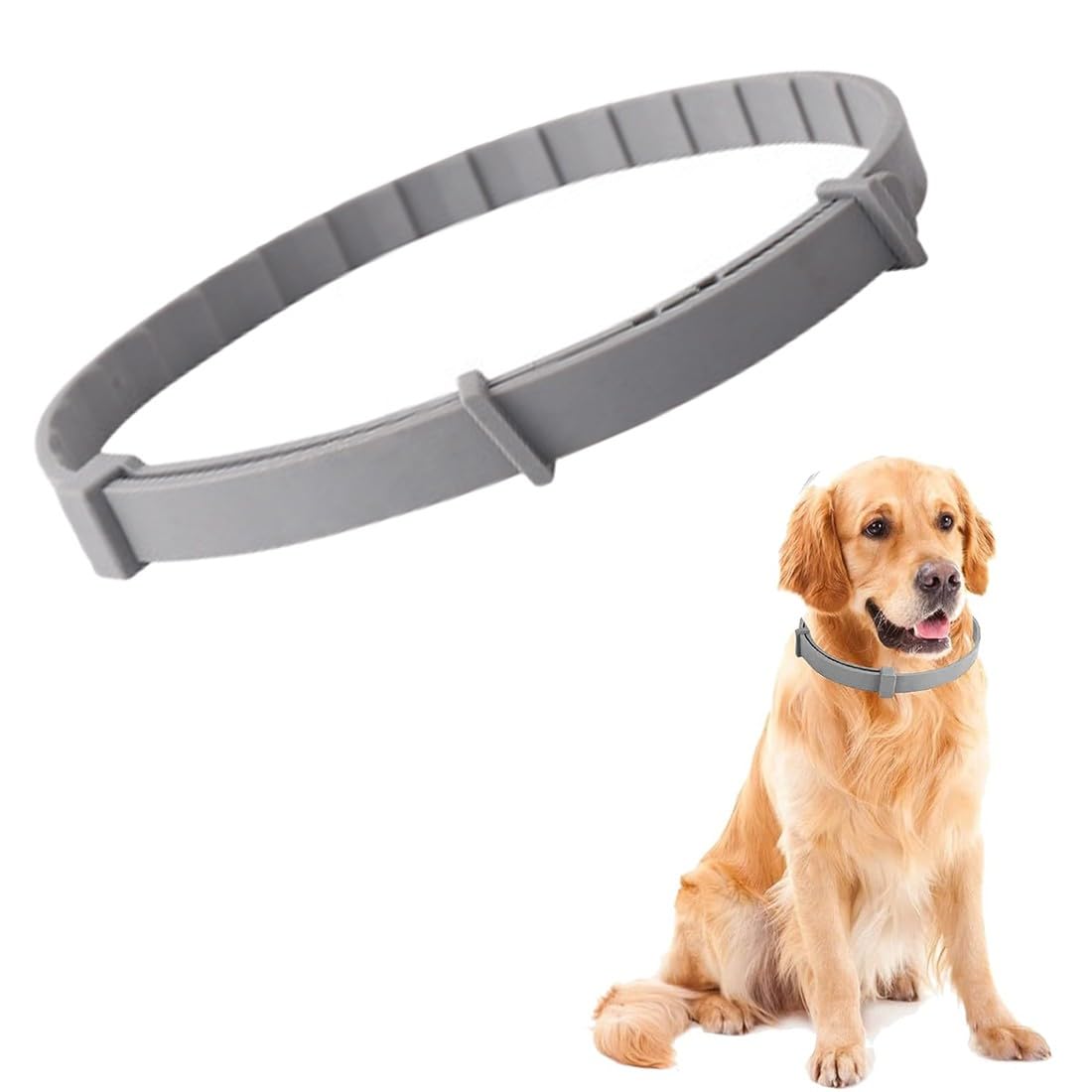 CATOR Collar antipulgas para Perros, Seguro y Eficaz Collar Antipulgas Perros contra Pulgas y Garrapatas, garrapatas y Mosquitos, Collares Naturales contra pulgas y garrapatas para Perros