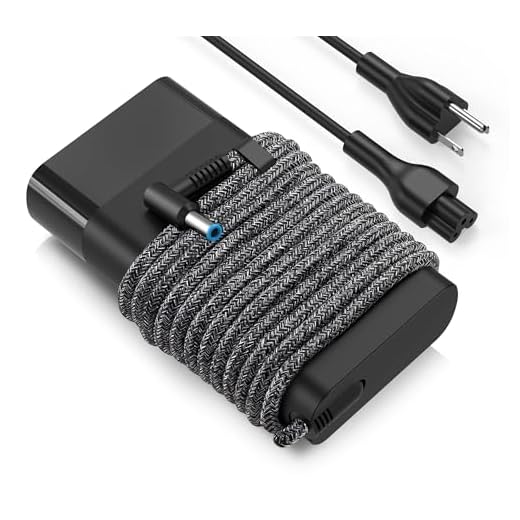 New Slim 65W Laptop Charger for HP Envy x360 Charger,Spectre x360 13-4193nr 15t-ap000,Pavilion X360,ProBook X360 11 450 650 640 G1 G2 G3 G4 G5 G6 G7,EliteBook Stream Blue Tip Power Supply Cord