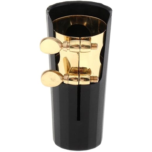 Alto Saxophone Mouthpiece Cap Cover + Ligature