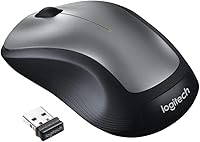 Vista 2 de Logitech M310 Wireless Mouse, 2.4 GHz with USB Nano Receiver, 1000 DPI Optical Tracking, 18 Month Life Battery, PC/Mac/Laptop - Silver Grey (USADO)