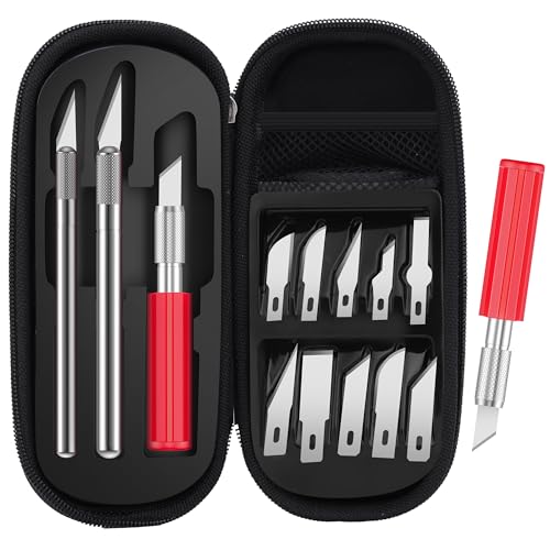 Mr. Pen- Craft Knife Set, 13 Piece, Exacto Knife Set, Hobby Knife Set, Crafting Knife, Exacto Knife Kit, Precision Knife Set, Exacto Knife for Crafting, Exacto Knives, Utility Knife Kit, Pen Knife