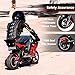 FRP GPB03 50CC 2-Stroke Kids Pocket Bike - EPA Approved Mini Gas Bike for Kids, 165 LB Capacity, Dual Brake System, New Streamlined Design, 20 MPH Max Speed Red