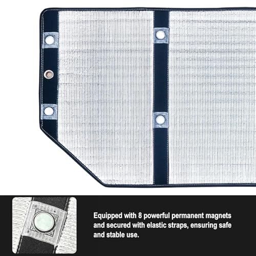 Cache climatiseur extérieur 58x130cm rabattable imperméable - 6