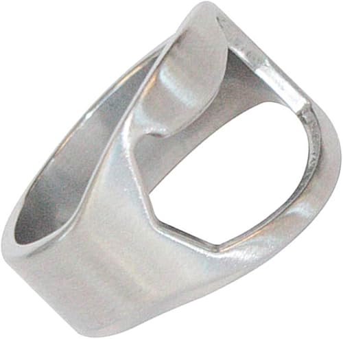 Miniatura 5 de Anillo abridor de cerveza creativo, abridor de botellas de cerveza, herramienta de cerveza de barra de acero inoxidable, abridor de botellas de