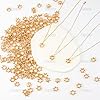 AUEAR, 200 Pack 3D Gold Mini Lovely Crown Charms Alloy Pendants for DIY Crafts Supplies #3