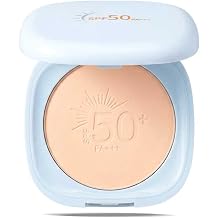 Face Powder Makeup Foundation,Lightweight Concealing Sunscreen Setting Face Pressed Compact with SPF 50,Oil-Control,Long-Lasting Pressed Powder Foundation,100g
