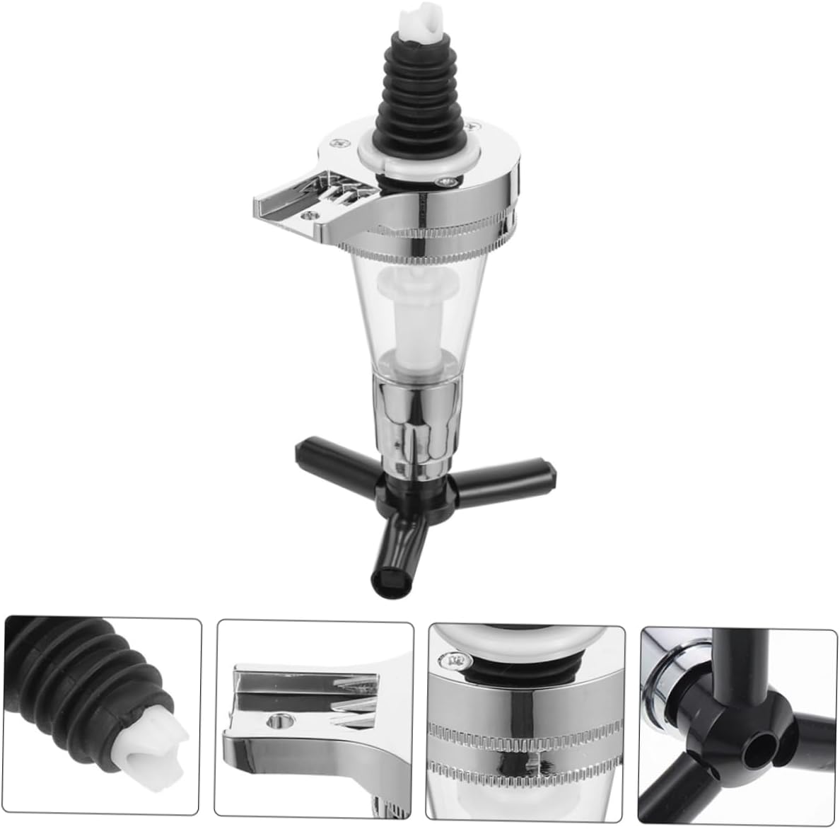 PRETYZOOM 6pcs Water Dispenser Pump Multi-functional Bottle Pourer Bar Bottle Holder Party Supply Easy to Use