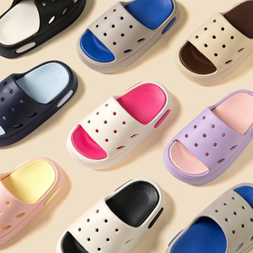 Kids Cloud Slides Boys Girls Shower Slippers Bathroom Pool Sandals Comfy Thick Sole Slippers Summer Non-Slip Beach Shoes2