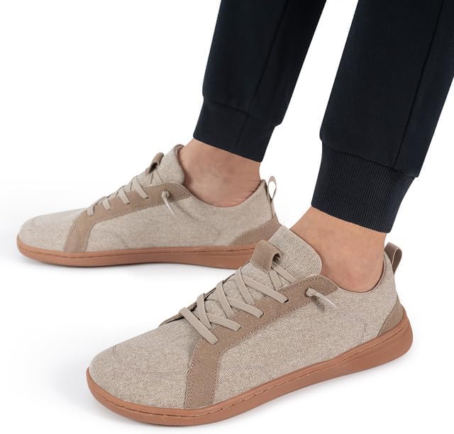 Men's Barefoot Wide Toe Box Shoes - Minimalist Barefoot Shoes with Zero Drop Sole Extra Wide Slip on Walking Shoes for Men - Image 6