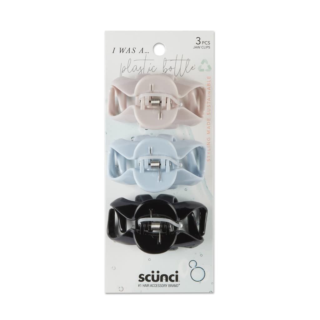 Scunci, Conscious Minded Octopus Clips, 3 Count