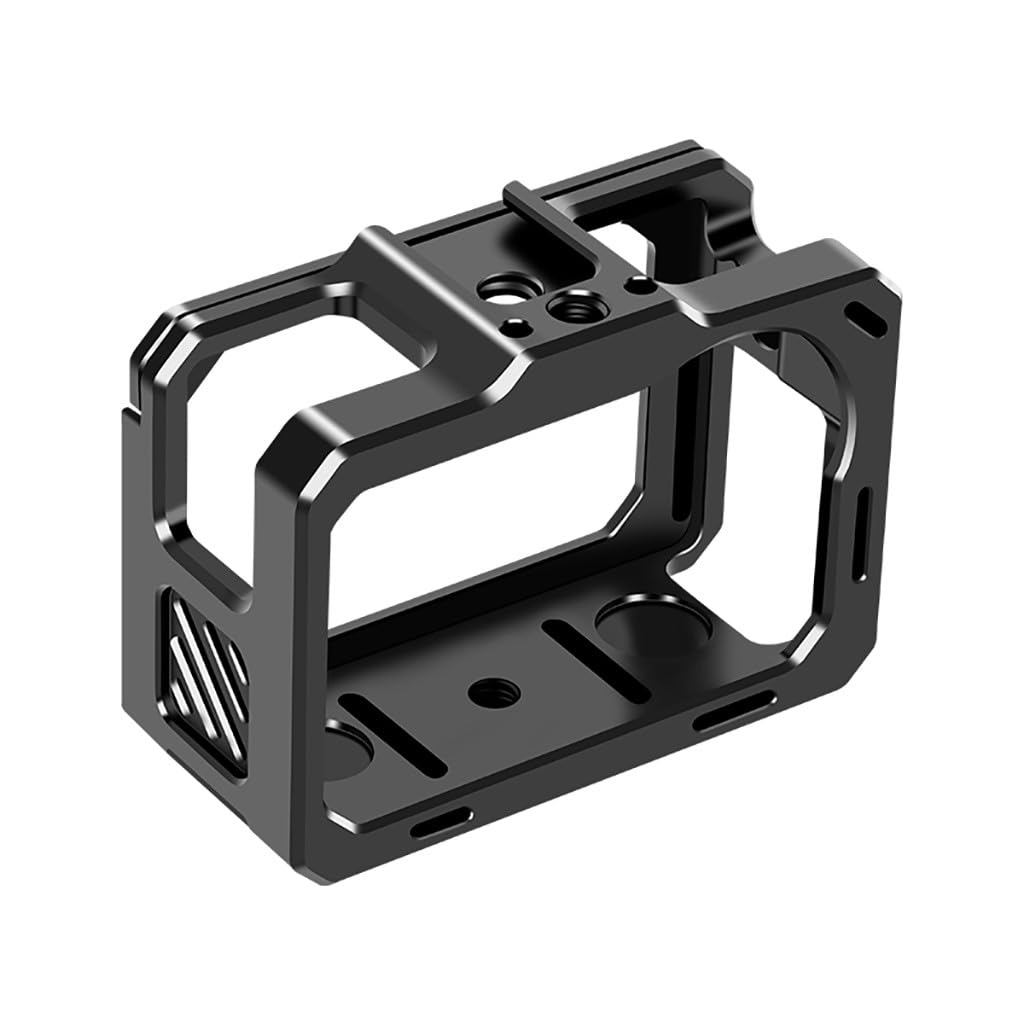 Cage de caméra d action en métal anti choc pour Brave8 avec fixation griffe froide