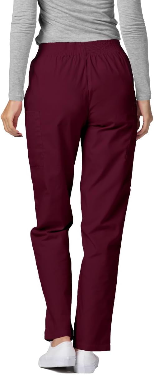 Adar Universal Women's Scrub Set - Warm-Up Scrub Jacket and Elastic Pull-On Pants