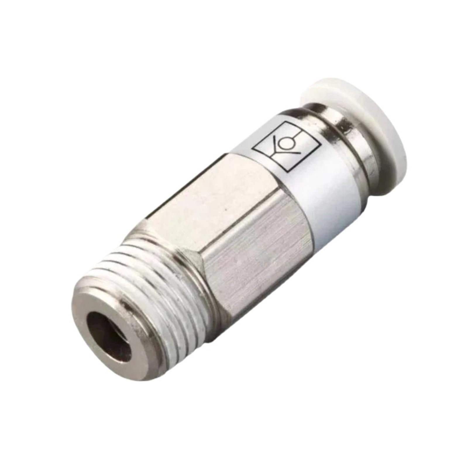 Connecteur pneumatique SPC M5 1/8 "1/4" 3/8 "1/2" BSP connecteur pneumatique fileté 2 pièces(SPC10-03)