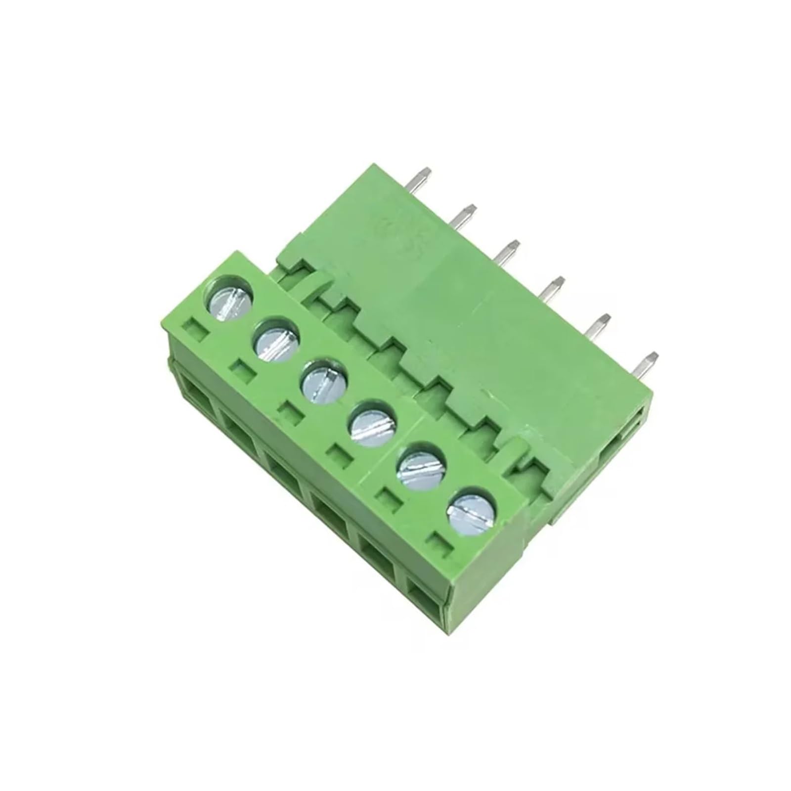 5/10 pares 2EDG 5,08mm bloques de terminales tornillo paso 2/3/4/5/6/7/8/9/10/12 Pin macho enchufe hembra conector PCB .08 mm