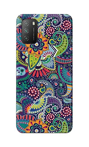 Image of Printed Hard Back Cover Case for Mi Poco M3 Back Cover (Miraculous Patterns) -1803