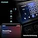 Pyle Car Stereo Receiver System - Double DIN Android Touch Screen Digital LCD Monitor with Backup Cam, USB, Bluetooth & GPS Navigation - CD DVD Player, Play MP3, AM FM Radio with Remote - PLDAND697
