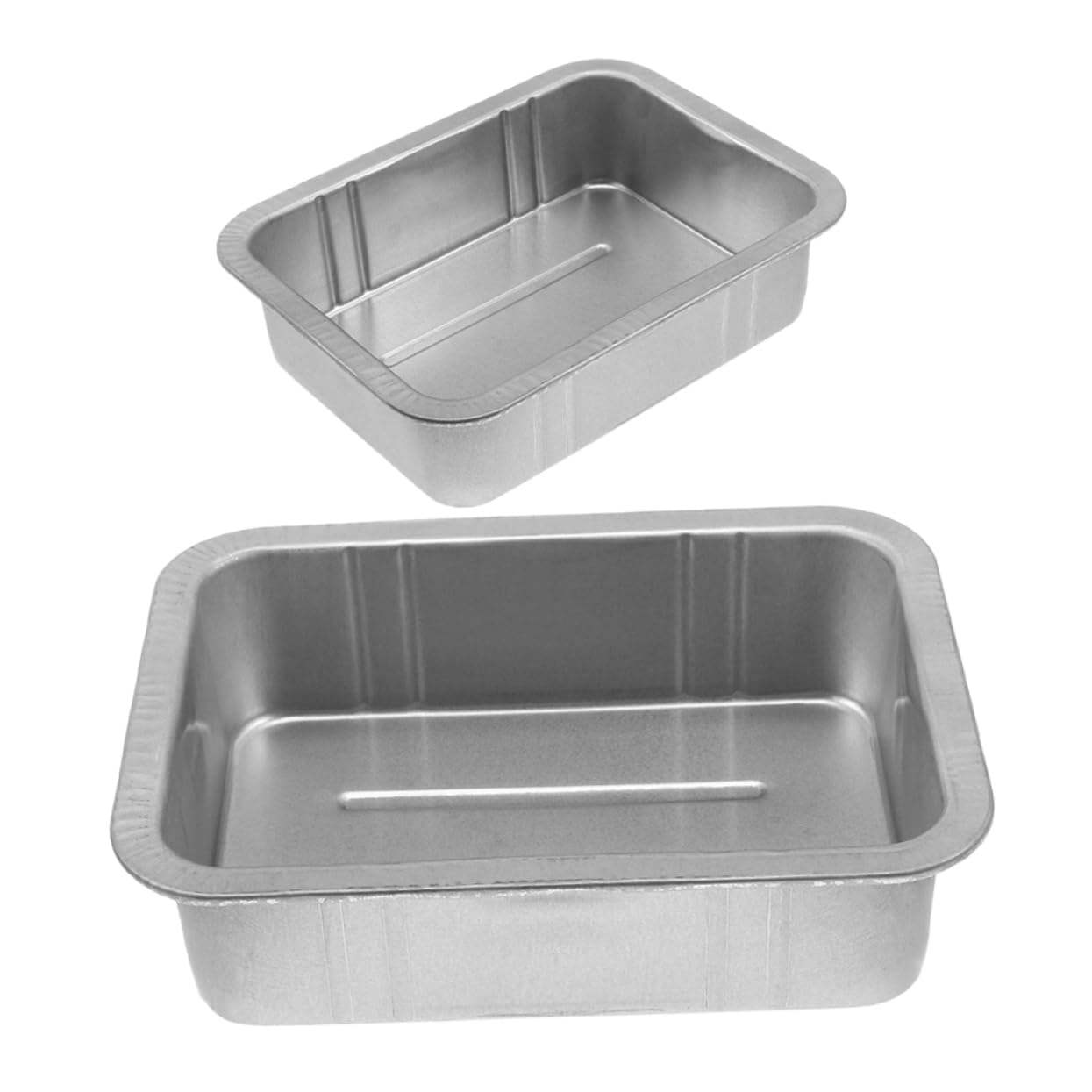 Bandeja de Drenaje de Aceite de Metal Engrosada 2 Piezas Pequeño y Grande para Mantenimiento Automotriz Uso en Garaje y Taller Recolector de Aceite Resistente y Fácil Limpieza