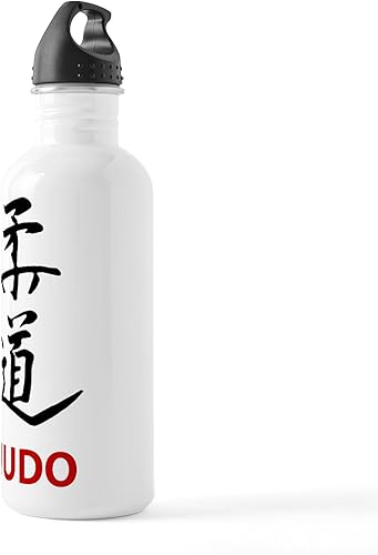 Miniatura 3 de CafePress Judo - Botella de agua de acero inoxidable, 1 botella de agua de acero inoxidable de 34 onzas