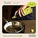 Graza Sizzle Extra Virgin Olive Oil, Cooking Oil - High Polyphenol Peak Harvest EVOO Cooking Oil in a Glass Bottle - Single Origin Olive Oils from Spain - 25.3 Fl Oz (750ml)