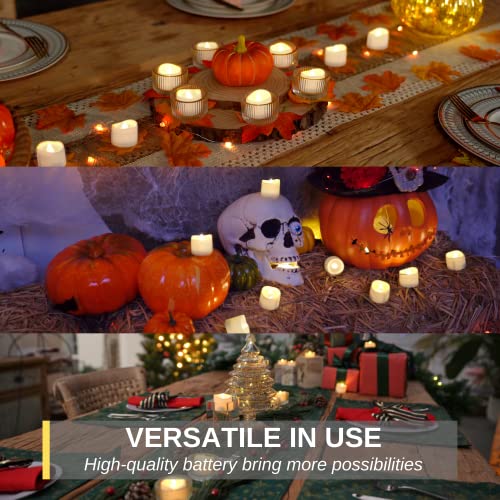 Homemory Candles & Rose Kit, 12Pcs Tea Lights Candles With 100Pcs Artificial Rose Petals, Valentine Candles, Ideal For Valentine's Day , Romantic Propose, Anniversary, And Wedding Decoration #TOP5