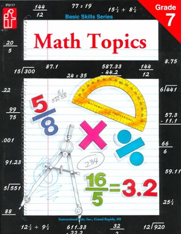 Buy Math Topics, Grade 7 (Basic Skills Series) Book Online at Low ...