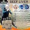 Grass-Fed-Desiccated-Beef-Liver-Capsules-180-Pills-750mg-Each-Natural-Iron-Vitamin-A-B12-for-Energy-Humanely-Pasture-Raised-Undefatted-in-New-Zealand-Without-Hormones-or-Chemicals Grass Fed Desiccated Beef Liver Capsules (180 Pills, 750mg Each) - Natural Iron, Vitamin A, B12 for Energy - Humanely Pasture Raised Undefatted in New Zealand Without Hormones or Chemicals