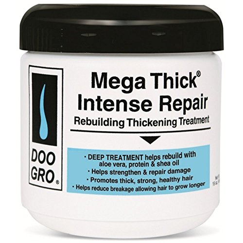 DOO GRO Mega Thick Rebuilding Thickening Treatment, Intense Repair, 16 oz (Pack of 8)
