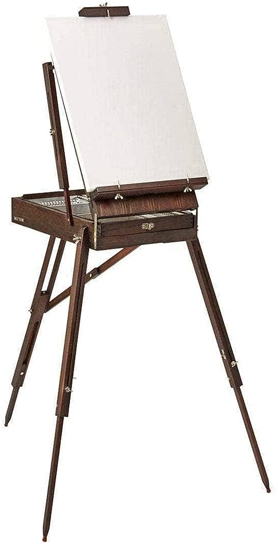 Caja de pintura Tipo de barra de plomo Caja de pintura al óleo Bocetos portátiles Beech Oleo de madera Caja de pintura al óleo portátil Caja de pintura al óleo Caja de caballete Estudiante Estudiante