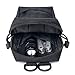 Tacticool 2 Pack Molle Pouches - Tactical Compact Water-Resistant EDC Pouch (2 Pack-Black)