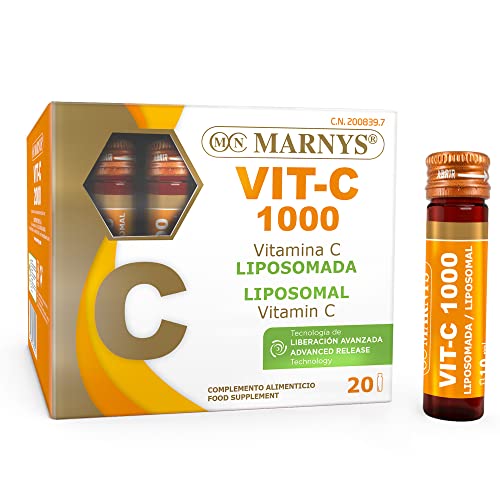 VIT-C 1000 MARNYS - Vitamina C 1000 mg Liposomal Bebible - Refuer...
