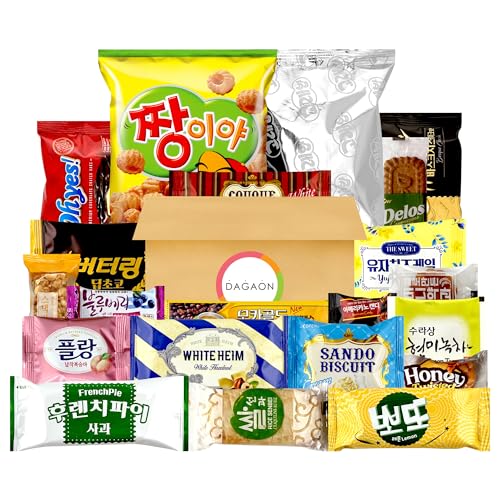Dagaon Flavorful Mini Korean Snack Box - 20 Count -