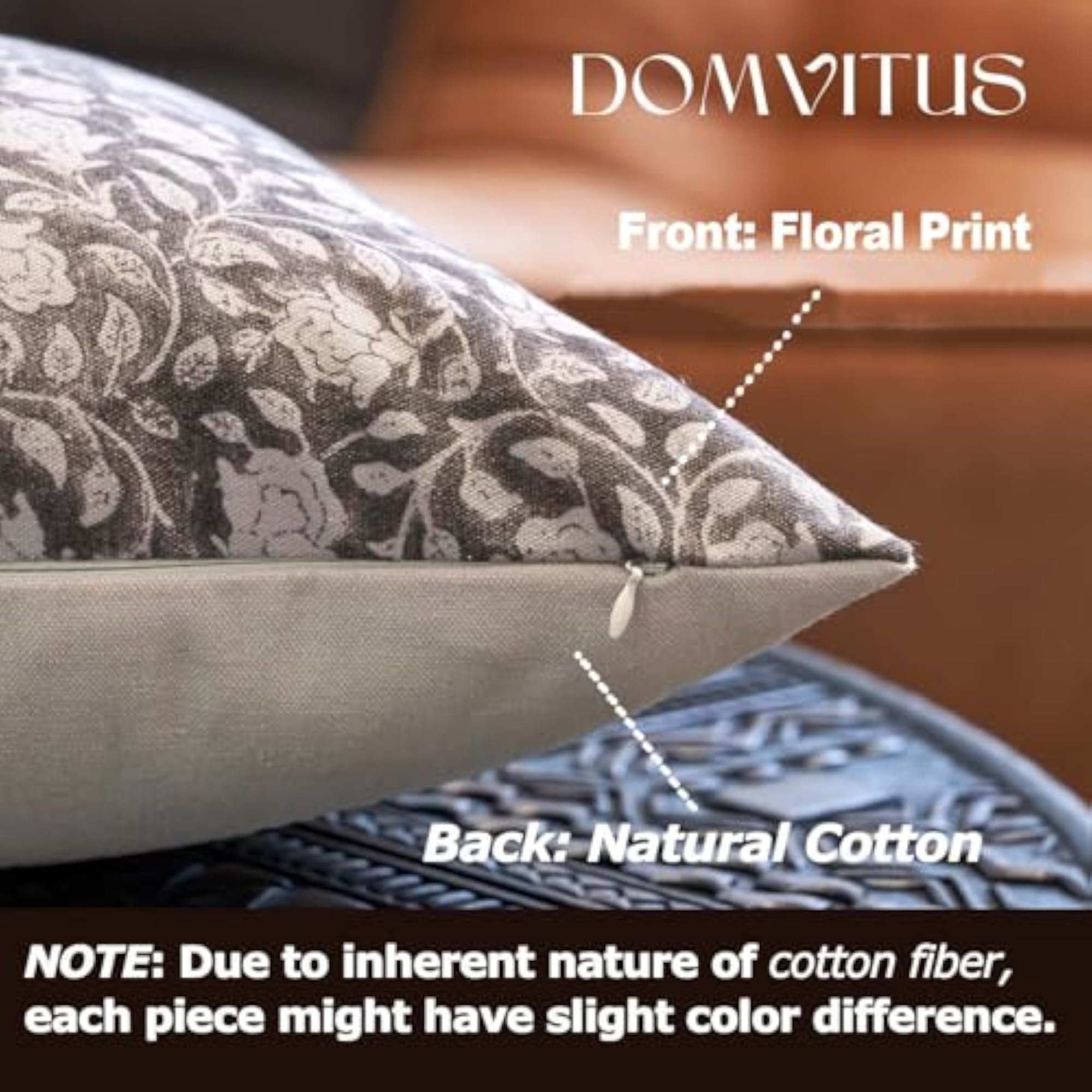 Floral Pillow Covers 20x20, Throw Pillows for Couch