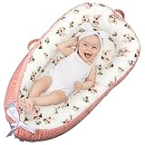 Delauv Baby Lounger,Co-Sleeping for Baby Newborn Lounger,Baby Nest for Crib & Bassinet,Soft...