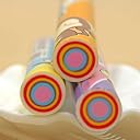 Crackles Cutest Pencil Shaped Printed Long Erasers- Pack of 6 for Birthday Return Gifts School Boys and Girls- Random Color and Print Will be Sent gallery image