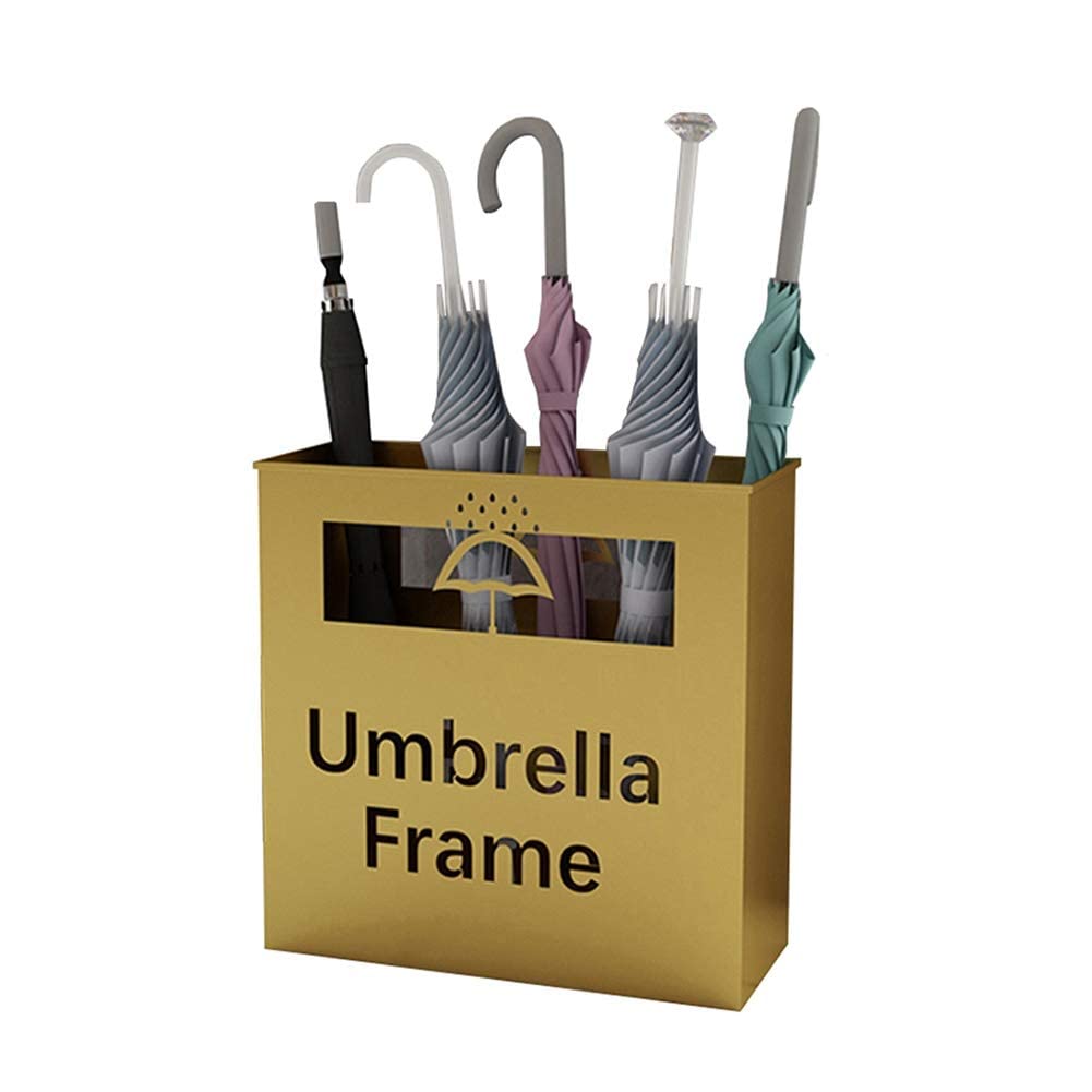 Porte-parapluie grand métal anti-goutte pour éviter les sols glissants