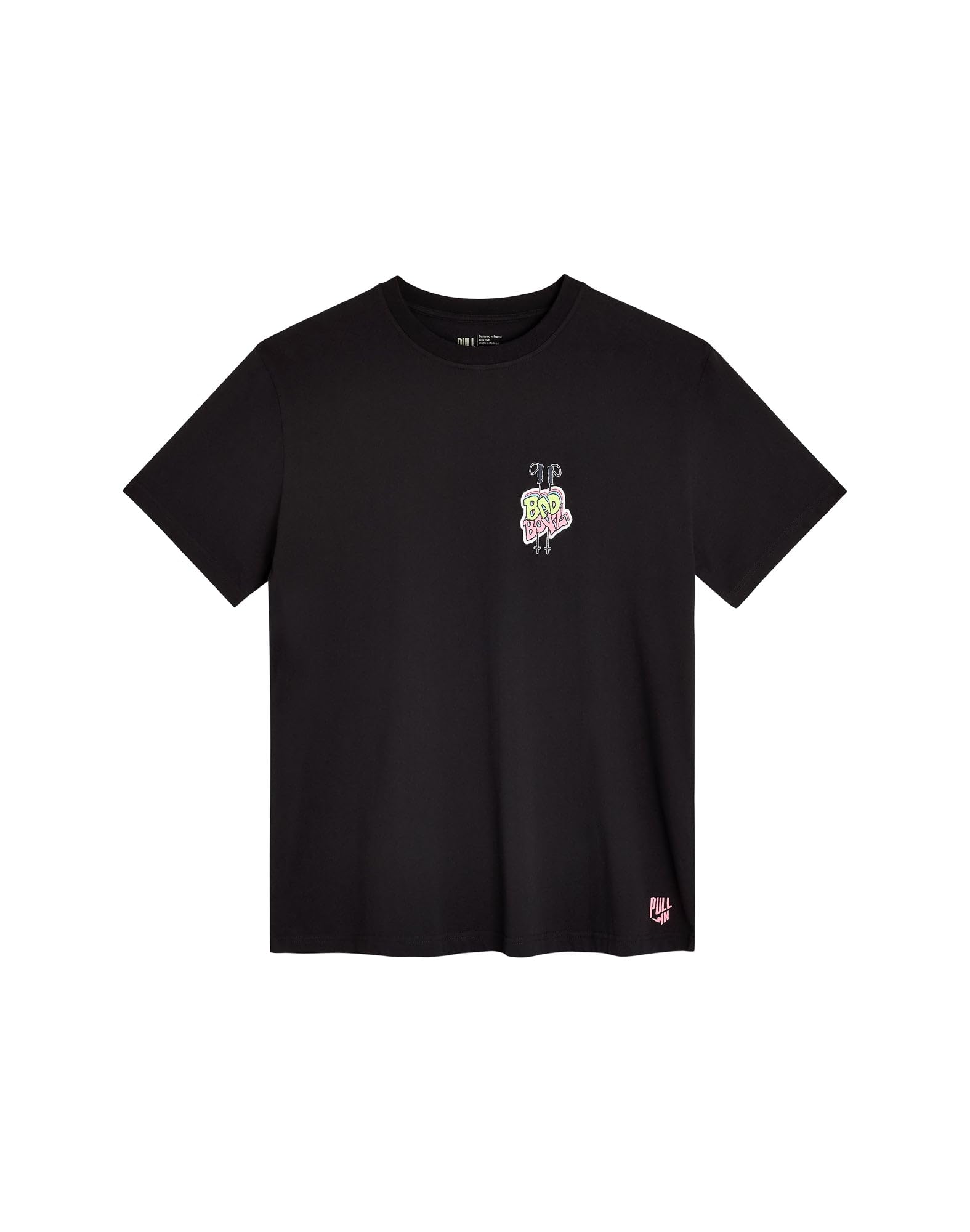 T-shirt homme PULLIN PATCHBOYZ au design graphique exclusif