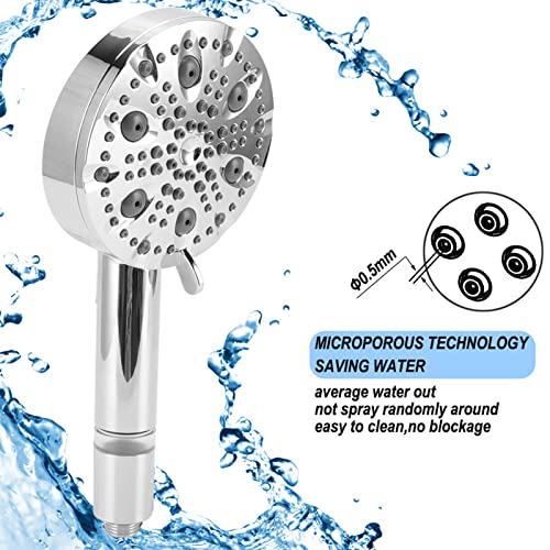 Douchette à main salle de bain multi-fonctions jet puissant haute pression