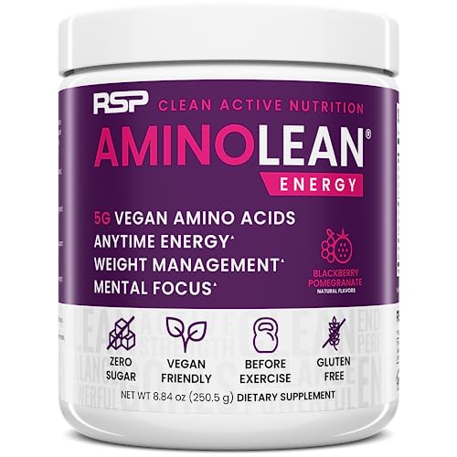RSP NUTRITION AminoLean Pre Workout Powder, Amino...