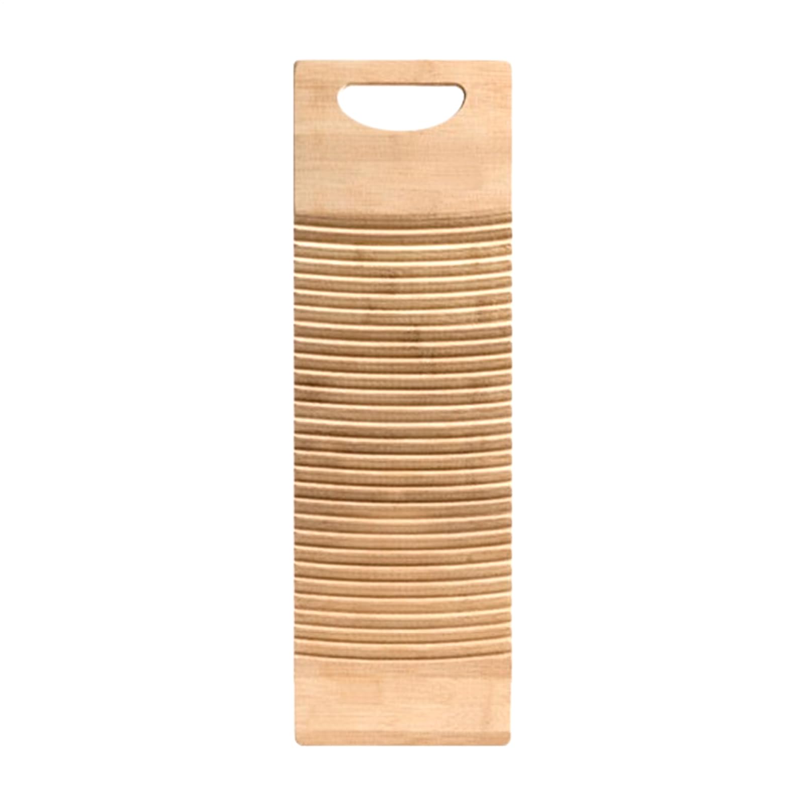 Waschbrett aus Holz 40-60x15-20x1,5cm 800-900g - Umweltfreundliches