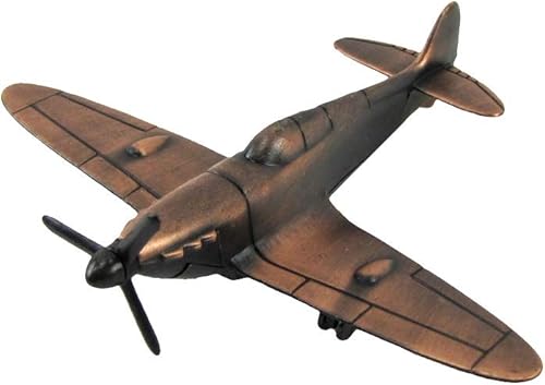 Treasure Gurus Supermarine Spitfire Airplane Modelo Diecast Plane Desk Sacapuntas Regalo Militar