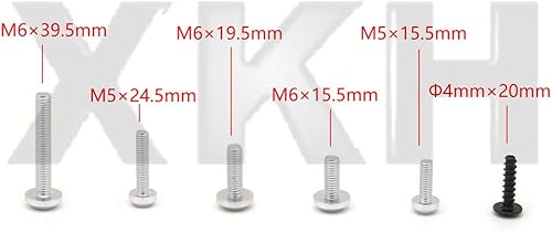 Miniatura 5 de XKH - Kit de tornillos de carenado CNC para el cuerpo, tornillos compatibles con Kawasaki Ninja ZX12R 2000-2005 [B076H1D27M]