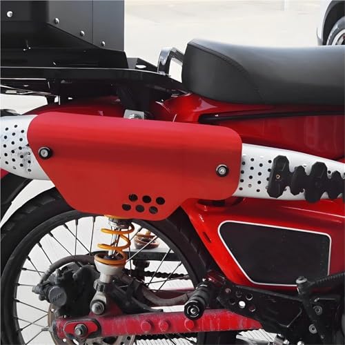 Cubierta de escape para CT125 2024 ideal para rutas de aventura por caminos de tierra 3