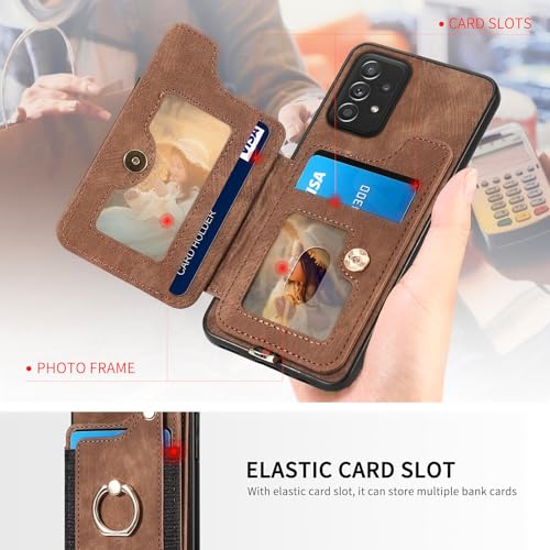 Coque Samsung A52 5G avec porte-carte RFID et protection écran - 2