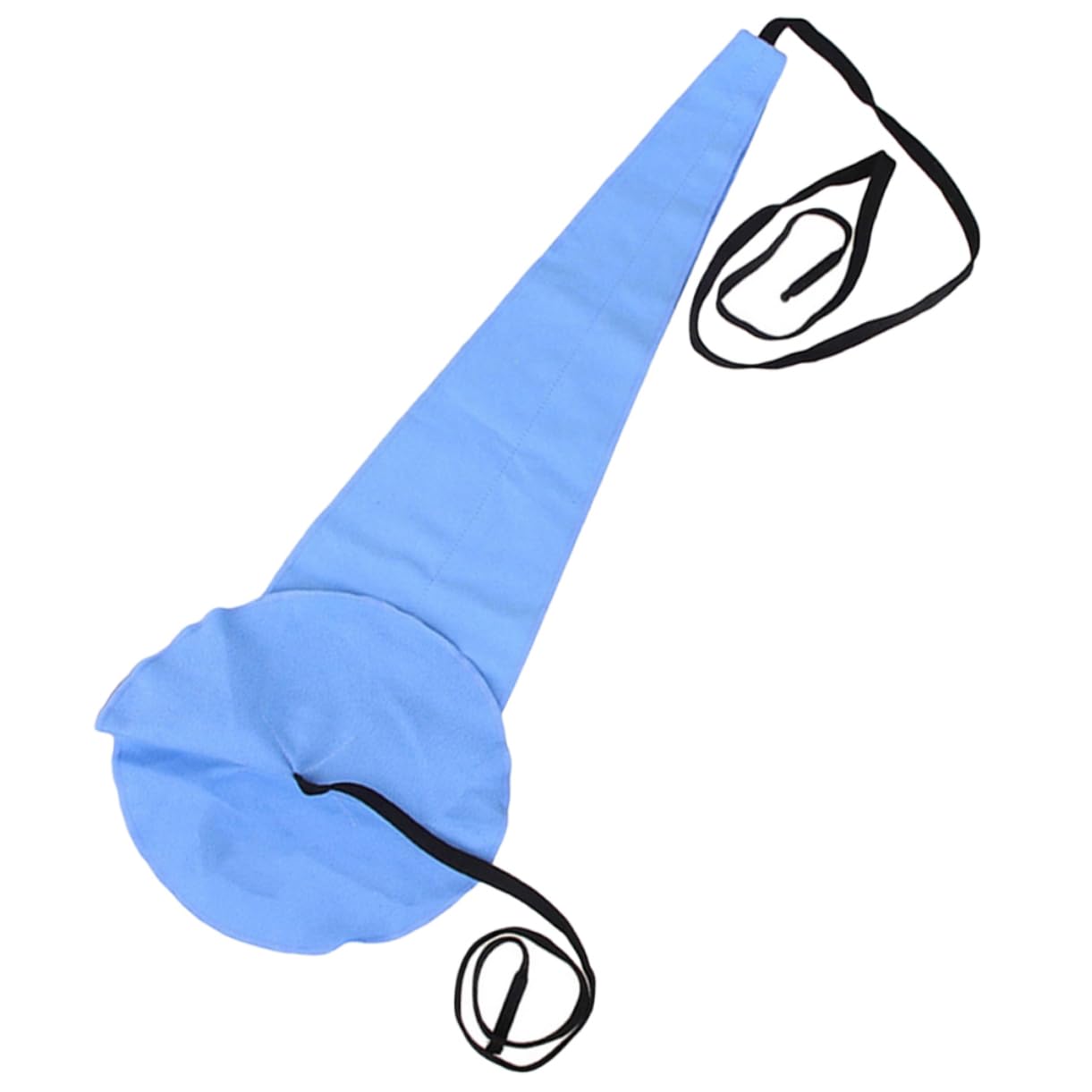 ERINGOGO Saxophone Cleaning Cloth Lacquer Saxophone Sax Clarinet Cleaning Cloth Saxophones Maintenance Saxophone Neck Strap Tool Instruments Cleaner Swab Grease Cleaning Kit Blue Faux Suede