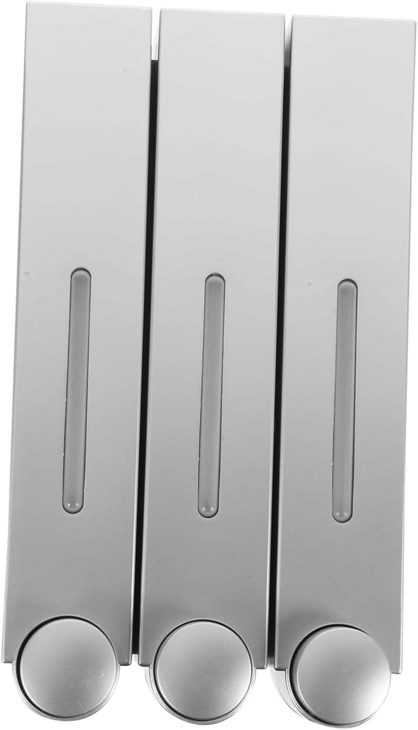 Head Soap Dispenser Touchless Foaming Conditioner Shampoo Body Wash Wall Mount for Bathroom Shower