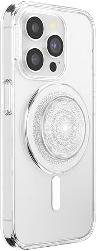 Miniatura 2 de PopSockets Agarre para teléfono MagSafe con soporte, soporte magnético, parte superior intercambiable, sujeción segura para fundas MagSafe de