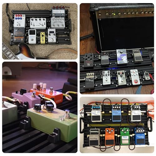 Professional Guitar Pedalboard with Case