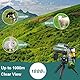 Ant Warrior Monokular Teleskop 12x50, HD Monokulars Fernglas mit Smartphone Halterung Stativ, FMC BAK4 Prisma Wasserdicht Kompakt Monokulars für Erwachsene Vogelbeobachtung Reisen (Grün)