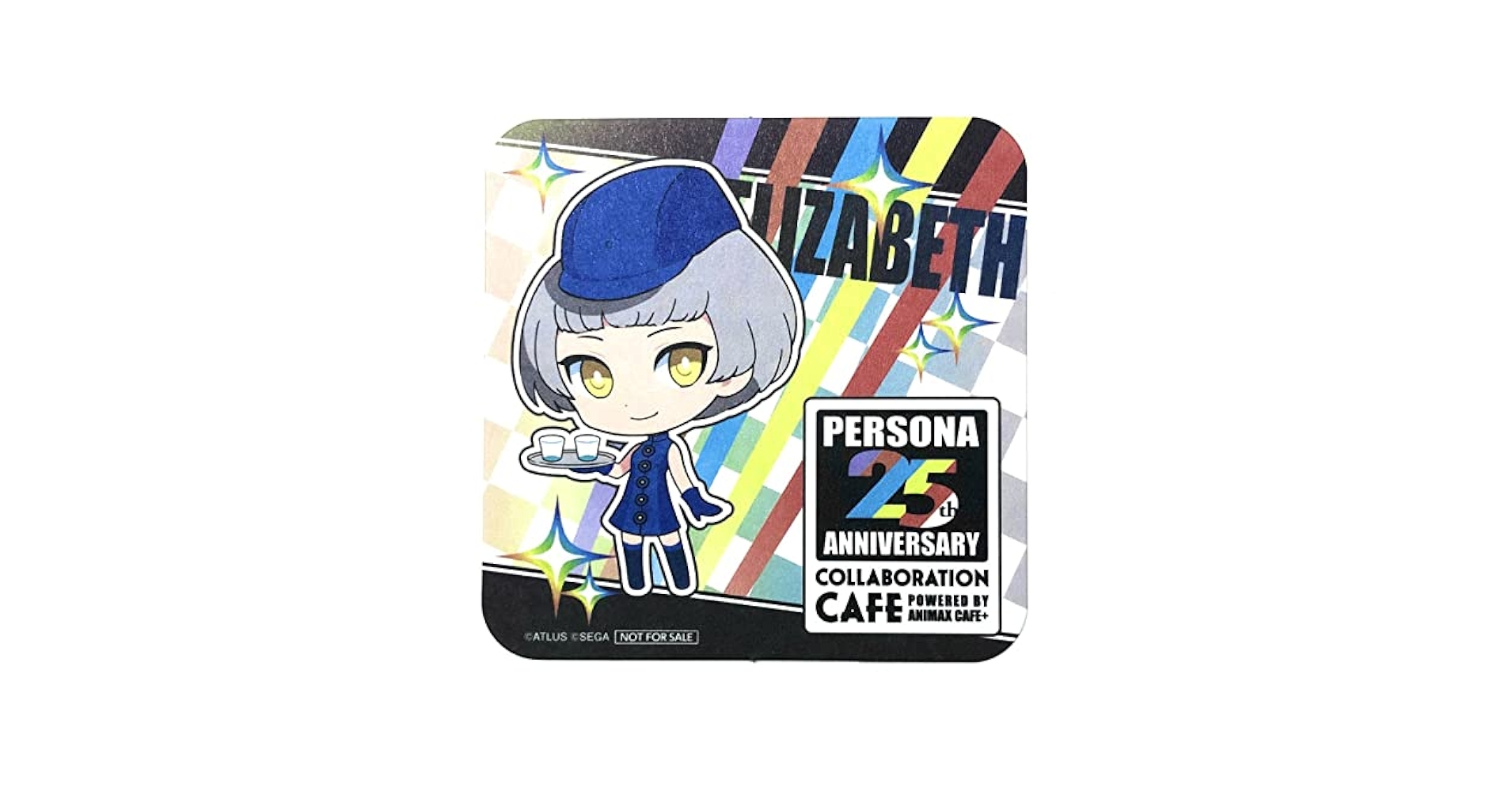 ペルソナ3 限定コースター P3D＆P5D 前夜祭 エリザベス 4枚セット Amazon.co.jp: ペルソナダンシング オールスター・トリプル